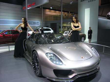 Porsche car model