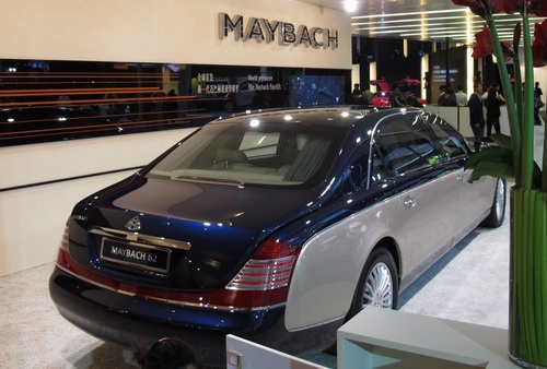 Maybach 62 world premiere