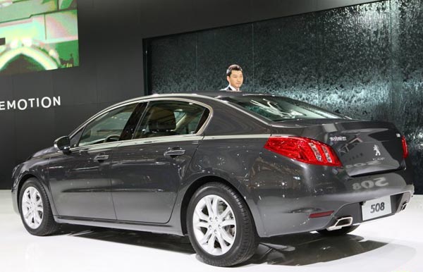 Peugeot 508 Asia debut