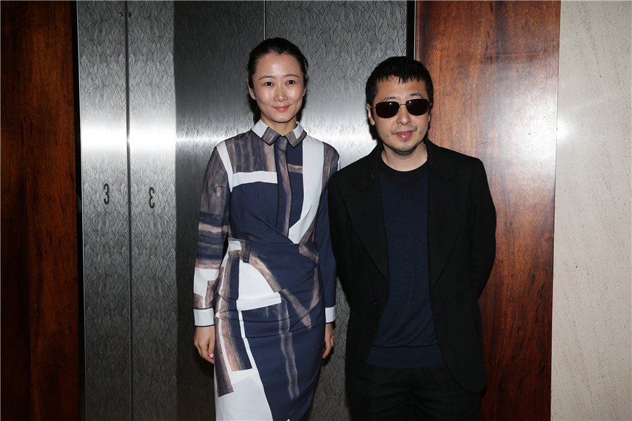 Sophie Marceau attends Wong Kar-wai's celebration