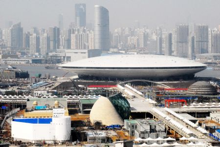 Shanghai World EXPO Garden finishes 90% of construction