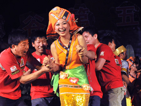 Beauty contest held in SW China