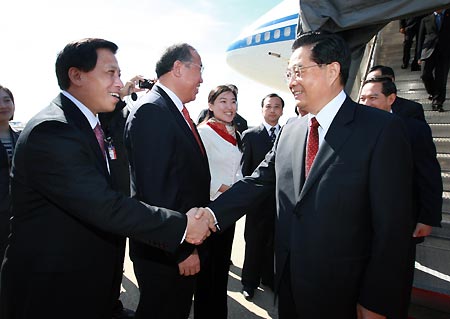 Chinese president arrives in US for UN, G20 meetings