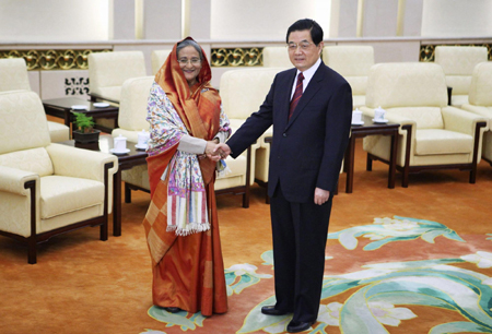 Bangladesh Prime Minister in five-day visit to China