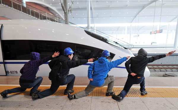 High-speed railway for frigid regions starts operation