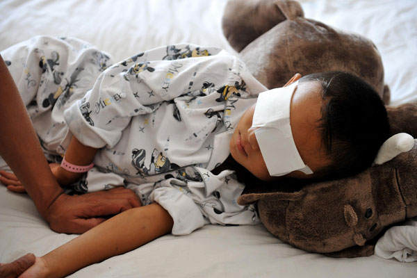 Police disclose details of blinded boy case