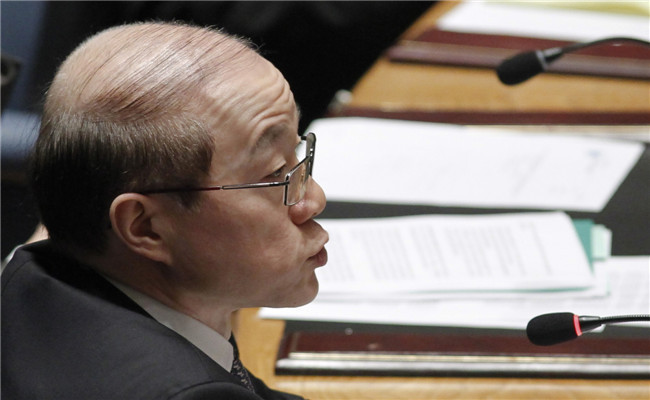 China calls for peaceful means in addressing security threats