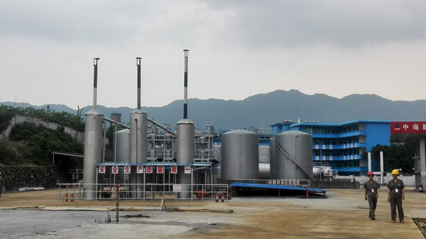 New energy facility opens in northern Guangdong province