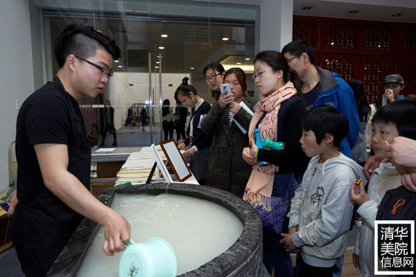 “‘中國非物質文化遺產傳承人群研修研習計劃’試點成果匯報展”在清華美院隆重開幕