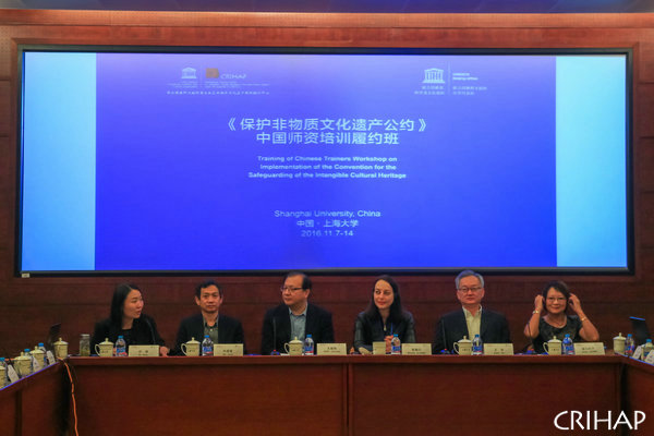 亞太中心在上海舉辦《保護(hù)非物質(zhì)文化遺產(chǎn)公約》中國(guó)師資培訓(xùn)履約班