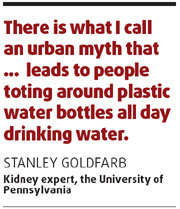 Health benefits of water wishy-washy