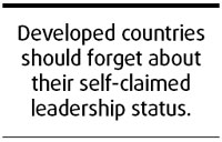 Joint efforts needed for a new, just global order