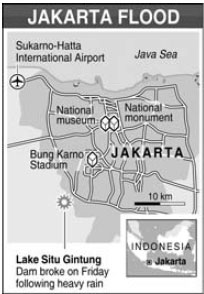 'Small tsunami' kills 52 in dam break