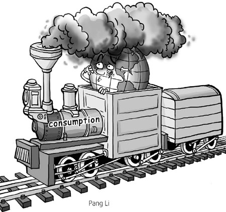 Consumption isn't what it's cranked up to be