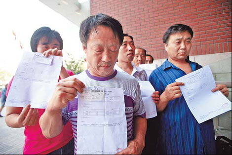 Miners diagnosed with lung disease