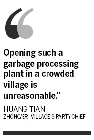 'Stinking' kitchen-waste disposal plant shut down