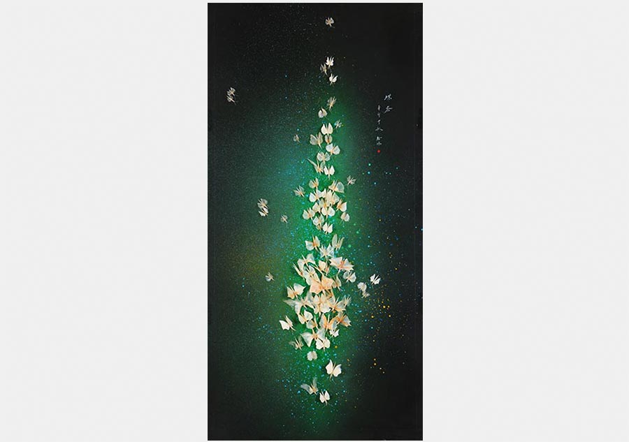 Stunning artworks of fish bone artist