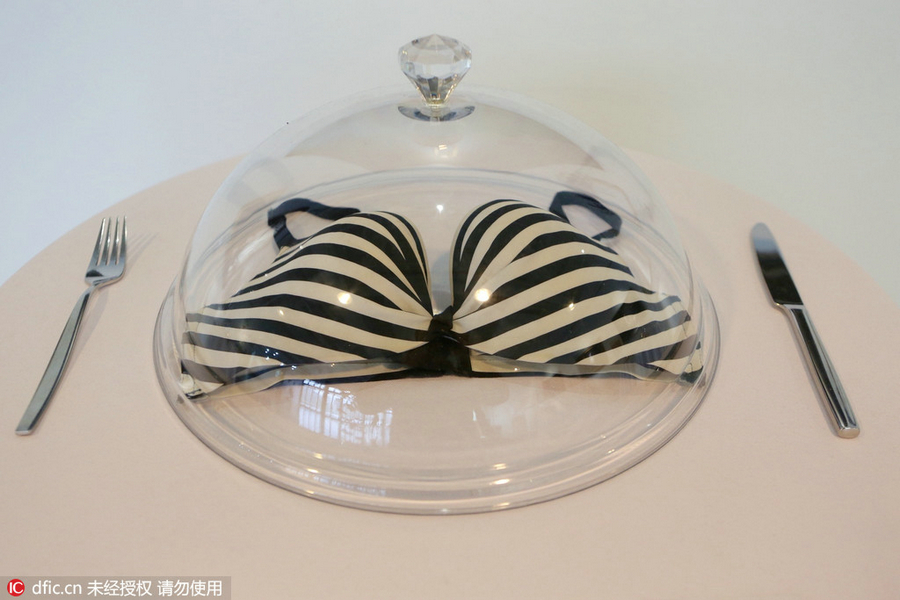 Thousands of bras tell you stories about women