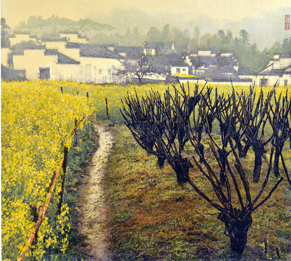 Hui-style woodcuts go to show in Beijing