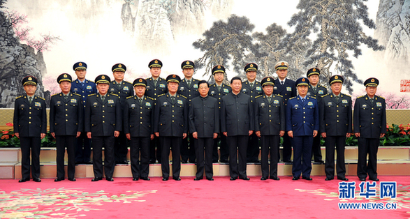 胡錦濤習近平出席中央軍委擴大會議并發表重要講話