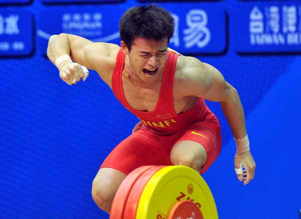 吳景彪打破男子舉重56公斤級抓舉亞洲紀錄 奪冠軍