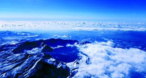 冬日長白山