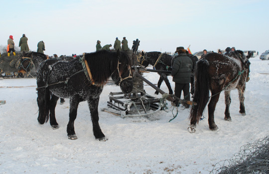 查干湖第九屆冰雪漁獵文化旅游節(jié)開幕