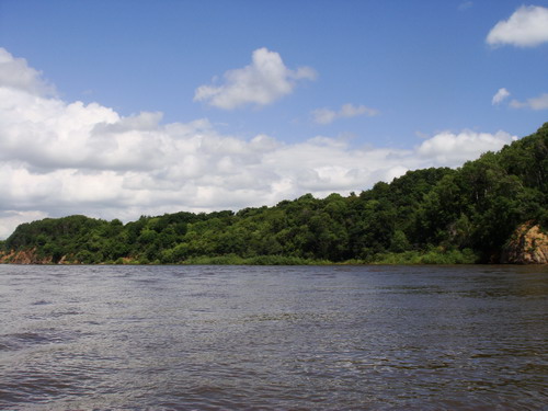 全國網絡媒體龍江行采訪團游覽烏蘇里江