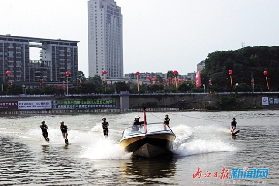 6月2日下午：中澳滑水隊試水甜城湖