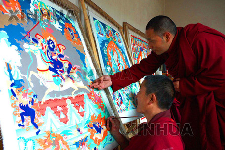 班禪畫師尼瑪澤仁:用唐卡藝術展現西藏今昔