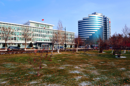 克拉瑪依油城冬日美