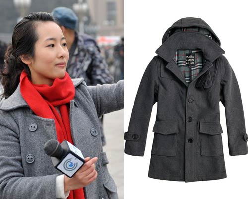 兩會風(fēng)景線 學(xué)美女記者穿好OL知性正裝