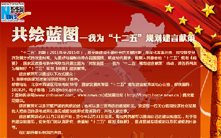 網(wǎng)友建言“十二五”:城鄉(xiāng)區(qū)域發(fā)展應(yīng)更注重可持續(xù)性