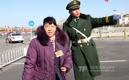 聚焦武警北京總隊(duì)兩會(huì)執(zhí)勤哨兵