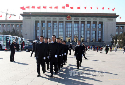 聚焦武警北京總隊(duì)兩會(huì)執(zhí)勤哨兵