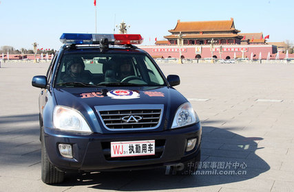 聚焦武警北京總隊兩會執勤哨兵