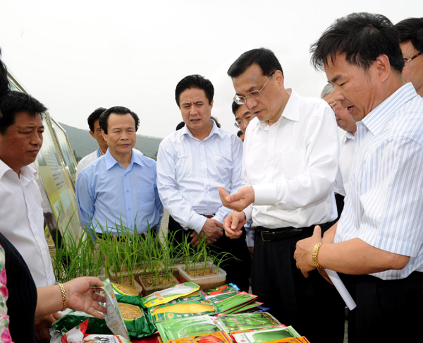 李克強(qiáng)在海南考察