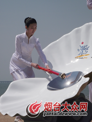 海陽亞沙會(huì)倒計(jì)時(shí)60天 火種采集儀式舉行