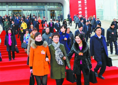 甘肅省“兩會(huì)”勝利閉幕 聚焦“兩會(huì)”影集