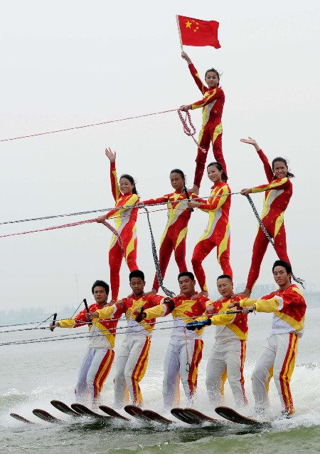 別開生面的水上絕活