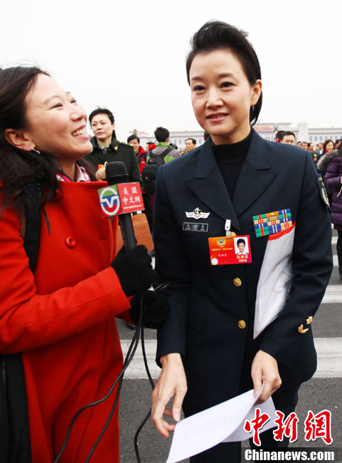 警察在天安門廣場執(zhí)勤
