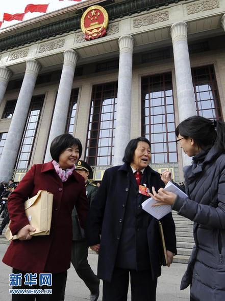 老代表申紀蘭：我要為農民代言