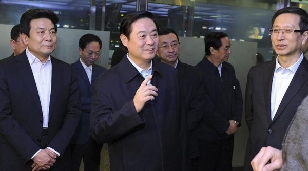 劉奇葆在中央新聞單位調研時強調要帶頭改文風