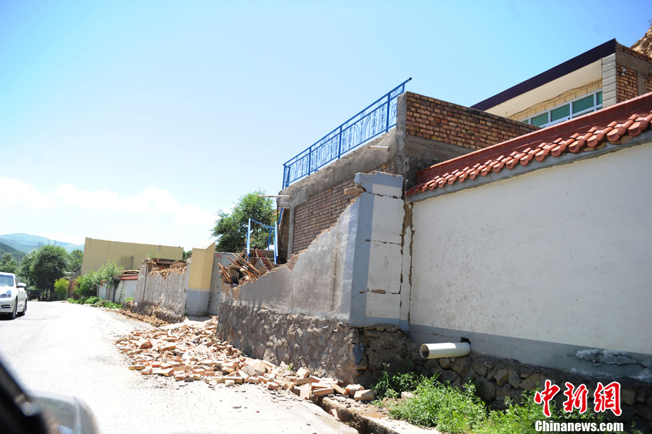 直擊甘肅岷縣梅川地震現場