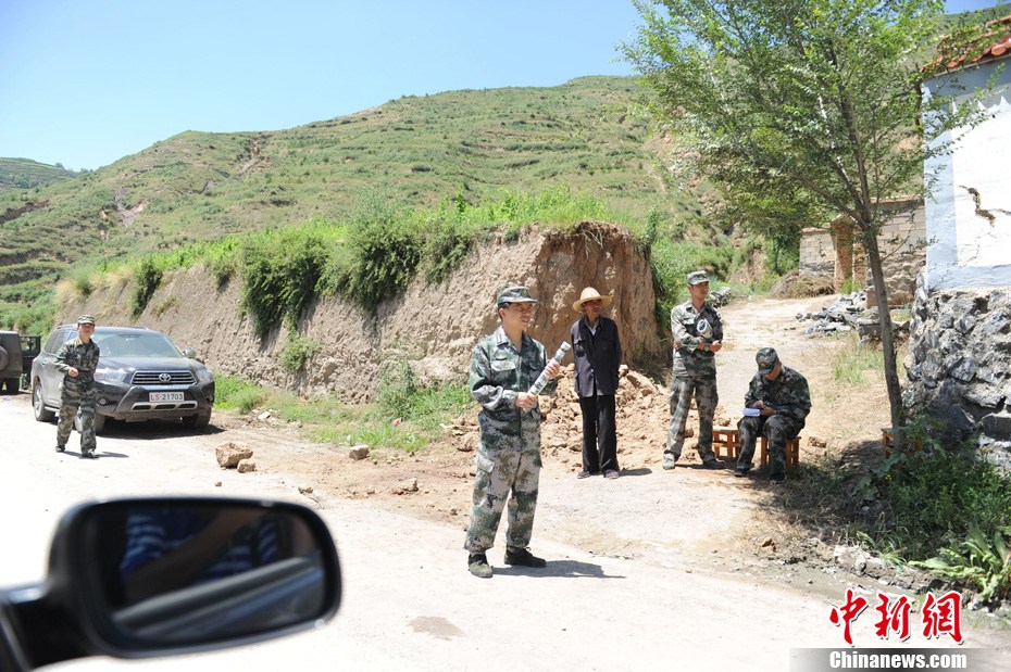 直擊甘肅岷縣梅川地震現場