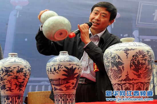 景德鎮(zhèn)宋元明三代瓷窯復(fù)燒成功