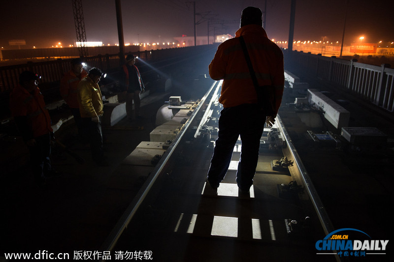 2014春運特寫：高鐵衛士