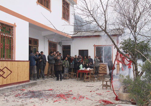 汶川縣：歡樂搬新家 喜迎新春