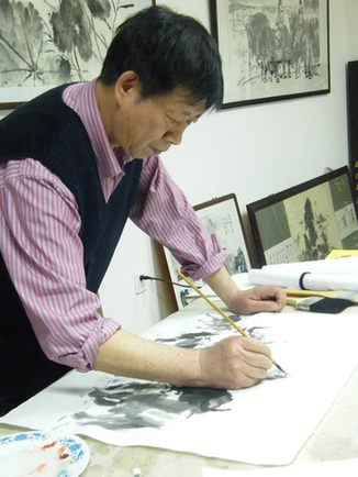 天津畫家田均清作品全國畫展摘金