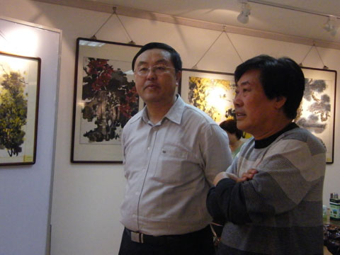 王峰美術作品展《翰墨新韻》天津展出